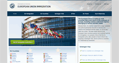 Desktop Screenshot of euimmigration.org